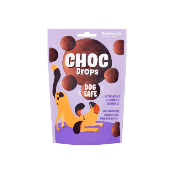 Rosewood Choc Drops For Dogs Underdog Pets