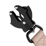 BullyBillows 1.2m Tweed Herringbone Swivel Mini Combat® Lead Elegant Cream
