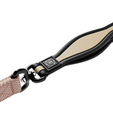 BullyBillows 1.2m Tweed Herringbone Swivel Mini Combat® Lead Elegant Cream