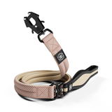 BullyBillows 1.2m Tweed Herringbone Swivel Mini Combat® Lead Elegant Cream