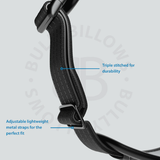 BullyBillows Premium Comfort Harness | Non Restrictive & Adjustable - Black