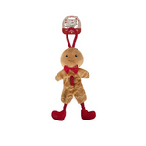 Cupid & Comet George Gingerbread Man Dog Toy