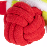Grinch Rope Ball Dog Toy