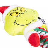 Grinch Rope Body Dog Toy