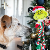 Grinch Rope Body Dog Toy