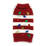 Happy Pet Christmas Lights Sweater