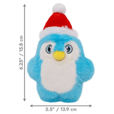 KONG Christmas Snuzzles Santa Penguin Dog Toy