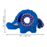 KONG Ringaroos Elephant Rope Toy
