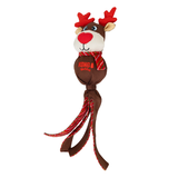 KONG Wubba Holiday Reindeer Dog Toy