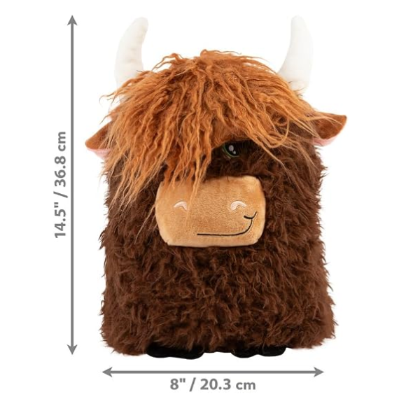 KONG Comfort Jumbo Highland Cow XL