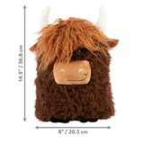 KONG Comfort Jumbo Highland Cow XL