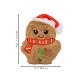 KONG Holiday Snuzzles Mini Gingerbread XS