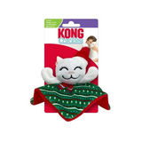 Kong Crackles Santa Kitty Cat Toy