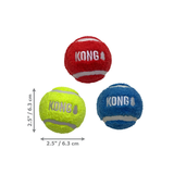 KONG Sport Softies Balls 3pk Assorted Medium