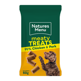 Natures Menu Chicken & Pork Meaty Treats 50g