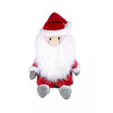 Rosewood Cupid and Comet Santa Dog Toy