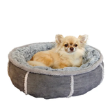 Rosewood Deep Plush Donut Dog/Cat Bed