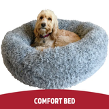 Rosewood Silver Fluff Dog/Cat Bed