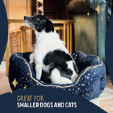 Rosewood Starry Night Oval Dog/Cat Bed
