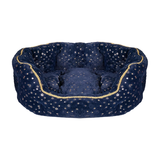 Rosewood Starry Night Oval Dog/Cat Bed