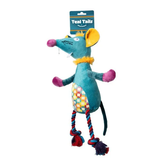 Teal Tails Tim Mouse Plush with Squeaker