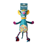 Teal Tails Tim Mouse Plush with Squeaker