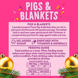 Wagg Christmas Pigs & Blankets Dog Treats